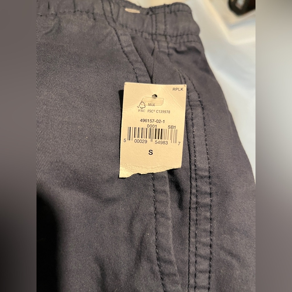 GAP MEN’S ESSENTIAL JOGGER PANTS | PULL-ON | XS | NAVY | NEW WITH TAGS! - Picture 9 of 9